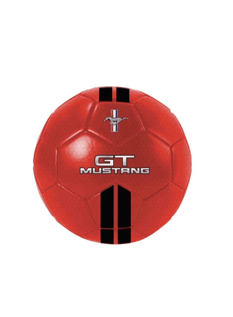 Ford Mustang Football Red With Stripe